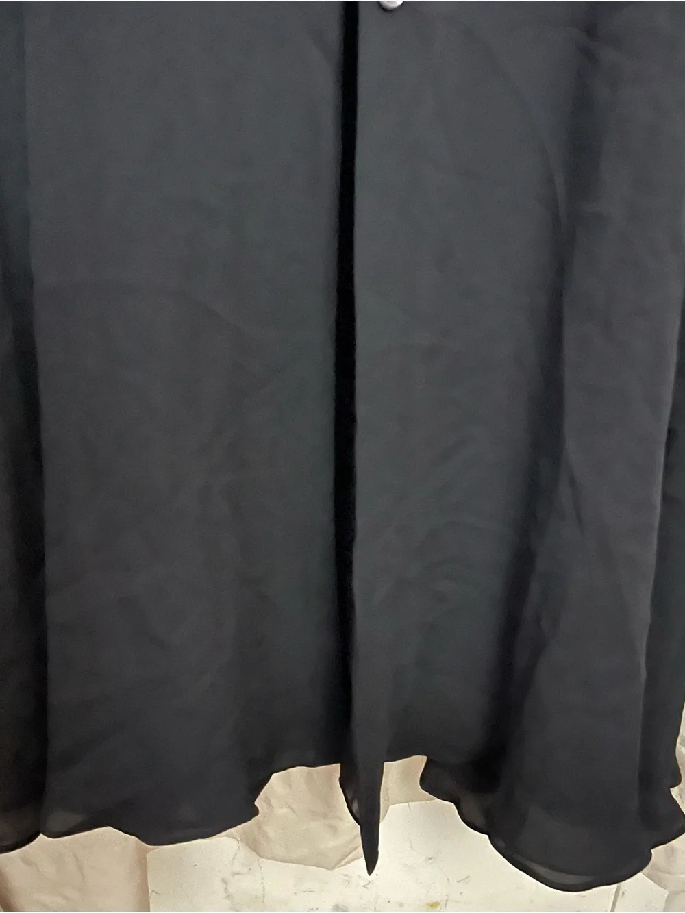Lauren Ralph Lauren Black Top with Green Label - Picture 4 of 11